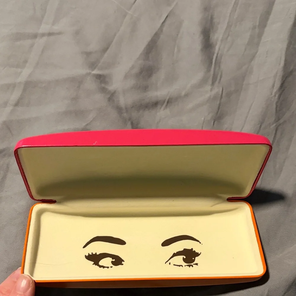 Kate Spade Fuchsia Glasses Case